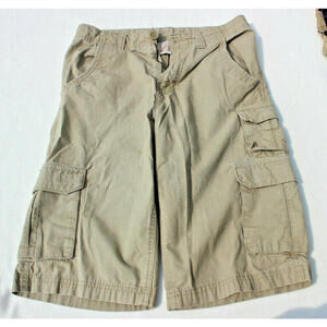 CANYON RIVER BLUES UNIFORM CARGO SHORTS KHAKI BOYS SIZE 14